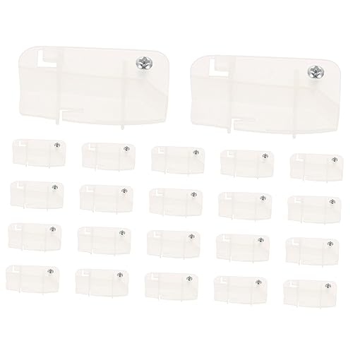 CRILSTYLEO 25 Stück Deckenlampen Clips Drehbare Halterungen für Lampenschirme Zubehör für Deckenleuchten Langlebig und Vielseitig Einsetzbar CRILSTYLEO 25 Stück Deckenlampen Clips Drehbare Halterungen für Lampenschirme Zubehör für Deckenleuchten Langlebig und Vielseitig Einsetzbar von CRILSTYLEO