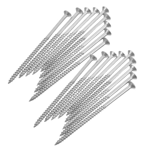CRILSTYLEO 25 Stück Senkkopf Selbstschneidende Halbgängige Wandplatten für Metallverbindungen Langlebig und Robust CRILSTYLEO 25 Stück Senkkopf Selbstschneidende Halbgängige Wandplatten für Metallverbindungen Langlebig und Robust von CRILSTYLEO