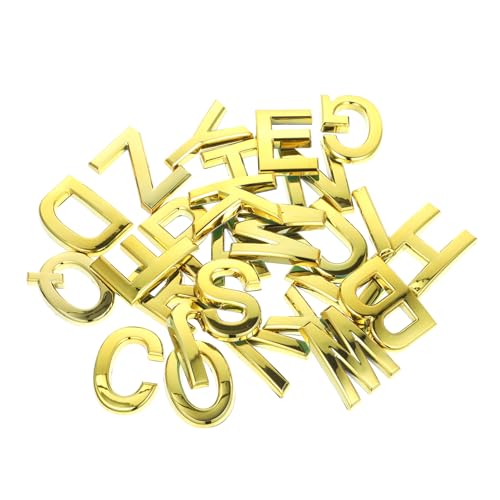 CRILSTYLEO 26stücke Teiliges Selbstklebendes Alphabet-schild Elegante Goldene Buchstaben Für Tür Und Briefkastenbeschriftung Installieren Langlebig Und Wetterfest Für Hausnummern Und CRILSTYLEO 26stücke Teiliges Selbstklebendes Alphabet-schild Elegante Goldene Buchstaben Für Tür Und Briefkastenbeschriftung Installieren Langlebig Und Wetterfest Für Hausnummern Und von CRILSTYLEO
