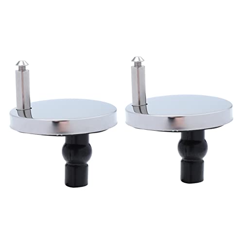 CRILSTYLEO Toilettensitz-befestigungsschrauben 2er-set Mit Scharnierpolstern Passend Für Standard-toilettendeckel von CRILSTYLEO