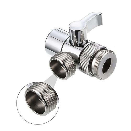 CRILSTYLEO Drei-wege-umschaltventil Für Wasserhahn Messingkörper 1/2 Zoll Schwenkmutter Einfache Installation CRILSTYLEO Drei-wege-umschaltventil Für Wasserhahn Messingkörper 1/2 Zoll Schwenkmutter Einfache Installation von CRILSTYLEO