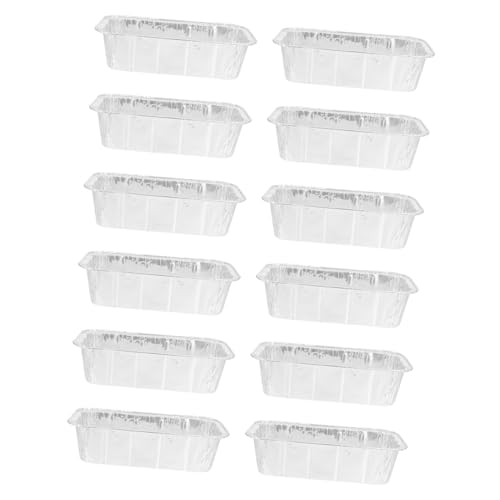 CRILSTYLEO 30 Stück Alufolienbehälter Haushalt Lagerboxen Grill Zubehör Mikrowelle Ofen Safe Use von CRILSTYLEO