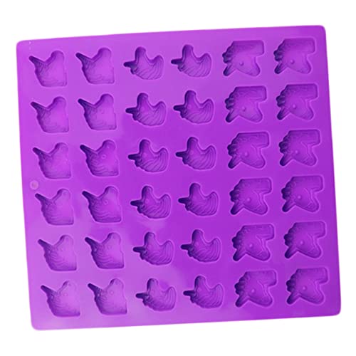 CRILSTYLEO 36-teiliges Einhorn-Silikonform-Eiscreme-Formen Kuchenbacken Eiswürfel-Eisbox für Zuhause CRILSTYLEO 36-teiliges Einhorn-Silikonform-Eiscreme-Formen Kuchenbacken Eiswürfel-Eisbox für Zuhause von CRILSTYLEO