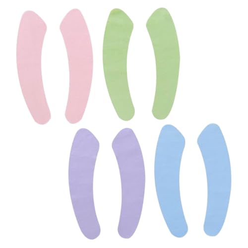 CRILSTYLEO Toilettensitzabdeckung Waschbar 4er Satz Toilettensitzmatten Toilettensitzauflagen Aus Kristallvelours Und Pvc Für Hygienische Und Bequeme Nutzung von CRILSTYLEO