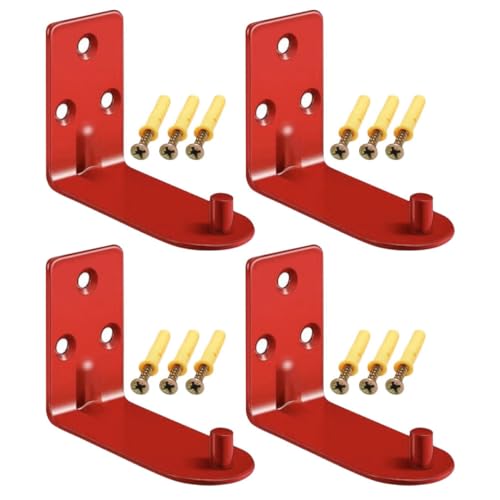 CRILSTYLEO Feuerlöscherhalterung Wandmontage Haken 4 Stück Für Feuerlöscher Platzsparend Robust von CRILSTYLEO