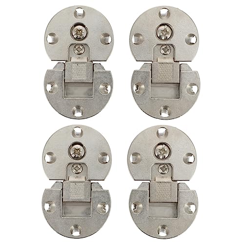 CRILSTYLEO 4 Stück Klappscharnier Ausklappbarer Schreibtisch Vintage Schreibtisch Garderobenregale Falten Couchtischscharniere, Verstellbarer Schreibtisch Stand Zinklegierung Silver CRILSTYLEO 4 Stück Klappscharnier Ausklappbarer Schreibtisch Vintage Schreibtisch Garderobenregale Falten Couchtischscharniere, Verstellbarer Schreibtisch Stand Zinklegierung Silver von CRILSTYLEO