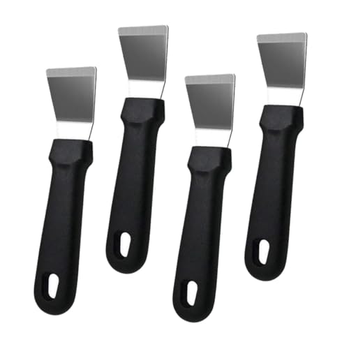 CRILSTYLEO 4 Stück Teiliges Edelstahl Reinigungsschaber für Boden und Klebereste Ergonomisch Vielseitig Einsetzbar zur Entfernung von Aufklebern Farbresten Ölverschmutzungen Fliesen Glas CRILSTYLEO 4 Stück Teiliges Edelstahl Reinigungsschaber für Boden und Klebereste Ergonomisch Vielseitig Einsetzbar zur Entfernung von Aufklebern Farbresten Ölverschmutzungen Fliesen Glas von CRILSTYLEO