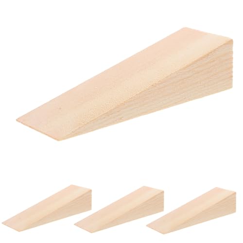 CRILSTYLEO 4 Stück Teiliges Türkeil Dreieckige Universalkeile für Türboden Möbel und Boden Glatte Oberfläche Praktische Türstopper und Montagekeile für Fliesen Teppich und Holzfußböden von CRILSTYLEO