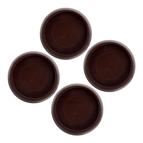 CRILSTYLEO 4 Stück Teppich Bockrollen Multifunktions Stuhl Radstopper Kompakte Möbeluntersetzer Haushaltsbettstopper Professionelle Couchstopper Kleine Bettstopper Kleine Couchstopper von CRILSTYLEO