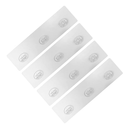 CRILSTYLEO 4 Stück Selbstklebende Duschregalhaken Moderne Wandhalterungen Pe-material Keine Löcher Erforderlich Für Bad Und Küche CRILSTYLEO 4 Stück Selbstklebende Duschregalhaken Moderne Wandhalterungen Pe-material Keine Löcher Erforderlich Für Bad Und Küche von CRILSTYLEO