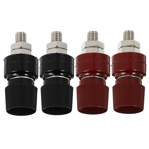 CRILSTYLEO 4 Stücke Vernickelte Binding Posts Für Remote Batterie Power Junction Generator Power Terminal Kit CRILSTYLEO 4 Stücke Vernickelte Binding Posts Für Remote Batterie Power Junction Generator Power Terminal Kit von CRILSTYLEO