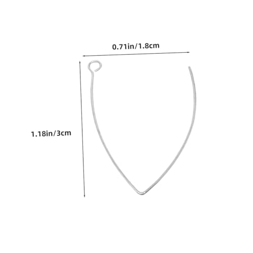 CRILSTYLEO 40 Stück Edelstahl V förmige Ohrhaken Ohrschmuck Zubehör Hypoallergen Komfortabel für Damen DIY Ohrringe Herstellung Zufällige Farbe Zufällige Farbe CRILSTYLEO 40 Stück Edelstahl V förmige Ohrhaken Ohrschmuck Zubehör Hypoallergen Komfortabel für Damen DIY Ohrringe Herstellung Zufällige Farbe Zufällige Farbe von CRILSTYLEO