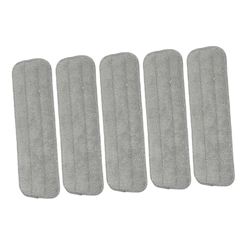 CRILSTYLEO 5 Stück Mikrofaser Wischmopp Ersatzbezüge Teilig Waschbar Wiederverwendbar für Staub und Feuchtreinigung Kompatibel mit Flachmopp Geeignet für Hartholz Fliesen Marmor und CRILSTYLEO 5 Stück Mikrofaser Wischmopp Ersatzbezüge Teilig Waschbar Wiederverwendbar für Staub und Feuchtreinigung Kompatibel mit Flachmopp Geeignet für Hartholz Fliesen Marmor und von CRILSTYLEO
