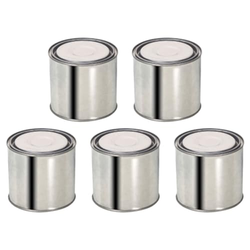 CRILSTYLEO 5stücke Metall Farbdosen Mit Deckel Runde Weißblech Dosen Für Pigment Und Farbe Für Malzubehör Langlebig Und Tragbar Volumen Praktische Aufbewahrungslösung CRILSTYLEO 5stücke Metall Farbdosen Mit Deckel Runde Weißblech Dosen Für Pigment Und Farbe Für Malzubehör Langlebig Und Tragbar Volumen Praktische Aufbewahrungslösung von CRILSTYLEO