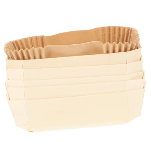 CRILSTYLEO 5 Stück Kastenform Kuchen Einweg Kuchenformen Rechteckige Kastenform Brot Papierbackform Rechteck Brotbackform Kasten Papier Muffinförmchen für Kleines Brot Muffins von CRILSTYLEO