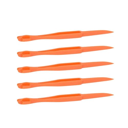 CRILSTYLEO 5stücke Orangenschneider Obstschäler Aus Kunststoff Fruchtschäler Küchenhelfer Obstschneider Mit Cutter Und Öffner Für Zuhause von CRILSTYLEO