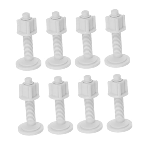 CRILSTYLEO 8 Stück Toiletten schrauben Zubehör Toilettensitzscharnierteile Schraubenschrauben Toilettensitz -Montage -Hardware WC-Sitz-Zubehör Toilettensitzschrauben Bolzenschraube pp Weiß CRILSTYLEO 8 Stück Toiletten schrauben Zubehör Toilettensitzscharnierteile Schraubenschrauben Toilettensitz -Montage -Hardware WC-Sitz-Zubehör Toilettensitzschrauben Bolzenschraube pp Weiß von CRILSTYLEO
