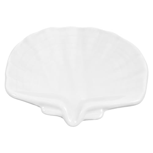 CRILSTYLEO Badezimmer Seifenschale Muschelform aus Keramik Eleganter Seifenhalter für Waschbecken und Dusche Praktischer Seifenspender mit Abfluss Weißes Design für Stilvolle CRILSTYLEO Badezimmer Seifenschale Muschelform aus Keramik Eleganter Seifenhalter für Waschbecken und Dusche Praktischer Seifenspender mit Abfluss Weißes Design für Stilvolle von CRILSTYLEO