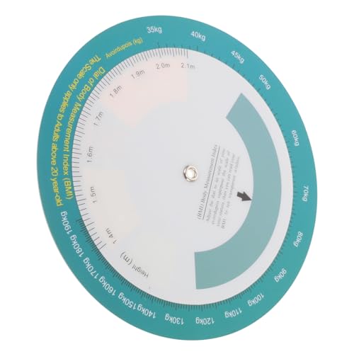 CRILSTYLEO Bmi Index Wandchart zur Schnellen Körpergewichtskontrolle Übersichtliche Bmi Tabelle für Männer und Frauen Praktisches Hilfsmittel gegen Adipositas Leicht Ablesbar Kompakt von CRILSTYLEO