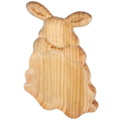 CRILSTYLEO Brottablett Serviertablett Servierteller Küchenutensilien Essenstablett Holzteller Kuchentablett Essensteller Multifunktions Desserttablett Holz Snacktablett Mehrzweck Holzteller von CRILSTYLEO