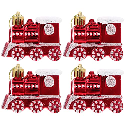 CRILSTYLEO Dekoratives Baum-hängeornament-Set 4-teilig Zugform Weihnachtsbaum- Weihnachtsbaum-Auto-Ornamente Rot Festliche Dekoration Für Zuhause CRILSTYLEO Dekoratives Baum-hängeornament-Set 4-teilig Zugform Weihnachtsbaum- Weihnachtsbaum-Auto-Ornamente Rot Festliche Dekoration Für Zuhause von CRILSTYLEO