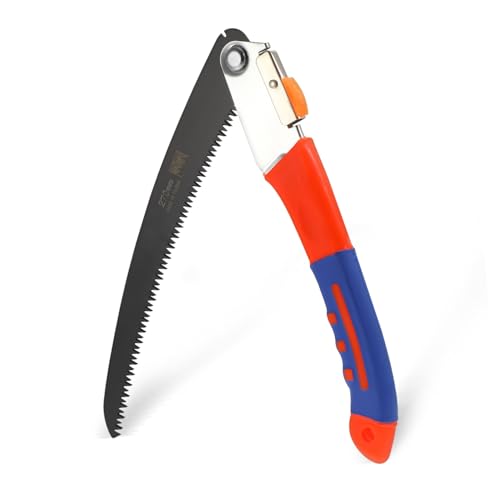 CRILSTYLEO Faltbare Astsäge Handliche Klappsäge mit Ergonomischer Griff für Holzschnitt Baumrückschnitt Garten Camping Wandern Outdoor Werkzeug von CRILSTYLEO