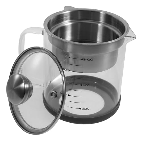 CRILSTYLEO Edelstahl Mesh Sojabohnen Filter Topf Tee Sieb Krug Für Küche von CRILSTYLEO