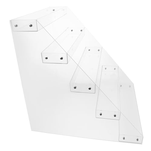 CRILSTYLEO Getränkeständer aus Acryl Durchsichtiger Displayständerhalter Mehrstufiger Flaschen Organizer für Ladenpräsentation Transparentes Einfach Montierbar CRILSTYLEO Getränkeständer aus Acryl Durchsichtiger Displayständerhalter Mehrstufiger Flaschen Organizer für Ladenpräsentation Transparentes Einfach Montierbar von CRILSTYLEO