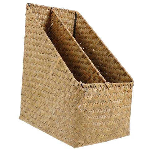 CRILSTYLEO Gewebter Schreibtisch-organizer Aus Strohmaterial Multifunktionale Aufbewahrungsbox Für Bücher Und Kleine Gegenstände Rustikales Vintage-design Für Zuhause CRILSTYLEO Gewebter Schreibtisch-organizer Aus Strohmaterial Multifunktionale Aufbewahrungsbox Für Bücher Und Kleine Gegenstände Rustikales Vintage-design Für Zuhause von CRILSTYLEO