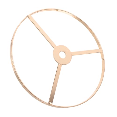 CRILSTYLEO Goldener Lampenschirmring für Pendelleuchten und Tischleuchten Diy Beleuchtungszubehör für Vielseitige Wohnraumgestaltung Durchmesser Geeignet für Verschiedene Glühbirnen CRILSTYLEO Goldener Lampenschirmring für Pendelleuchten und Tischleuchten Diy Beleuchtungszubehör für Vielseitige Wohnraumgestaltung Durchmesser Geeignet für Verschiedene Glühbirnen von CRILSTYLEO