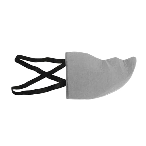 CRILSTYLEO Haifischflosse mit Elastischen Trägern Komfortables Haikostüm Accessoire für Bühne Party und Karneval Mehrmalig Verwendbares Graues Cosplay Fin Kostüm für Erwachsene von CRILSTYLEO
