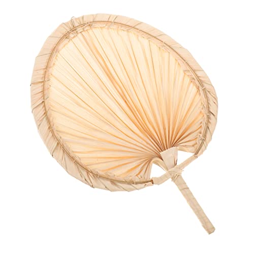 CRILSTYLEO Handgefertigter Fächer aus Palmblättern Praktischer Handventilator für Sommer Hochzeiten und Partys Multifunktionaler Handfächer für Entspannte Natürlicher Wanddeko Fächer CRILSTYLEO Handgefertigter Fächer aus Palmblättern Praktischer Handventilator für Sommer Hochzeiten und Partys Multifunktionaler Handfächer für Entspannte Natürlicher Wanddeko Fächer von CRILSTYLEO