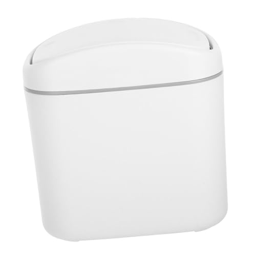 CRILSTYLEO Mini Mülleimer mit Deckel Kleiner Abfallkorb für Schreibtisch Praktischer Tischmülleimer für Büro und Zuhause Schmaler Müllbehälter im Eleganten Design für Effiziente CRILSTYLEO Mini Mülleimer mit Deckel Kleiner Abfallkorb für Schreibtisch Praktischer Tischmülleimer für Büro und Zuhause Schmaler Müllbehälter im Eleganten Design für Effiziente von CRILSTYLEO