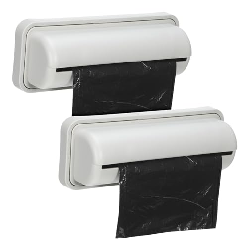 CRILSTYLEO Müllbeutelhalter mit Haken Wandhalterung für Müllbeutel Organizer Kompakte Aufbewahrungsbox für Küche Bad und Waschküche Platzsparender Abfallbeutelspender Langlebig und Einfach CRILSTYLEO Müllbeutelhalter mit Haken Wandhalterung für Müllbeutel Organizer Kompakte Aufbewahrungsbox für Küche Bad und Waschküche Platzsparender Abfallbeutelspender Langlebig und Einfach von CRILSTYLEO