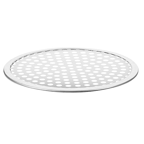 CRILSTYLEO Metall-pizzapfanne Für Den Ofen Runde Backform Löcher Edelstahl Leicht Zu Reinigen Pizzazubehör von CRILSTYLEO