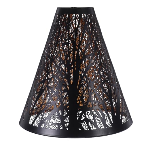 CRILSTYLEO Vintage Metall Lampenschirm Trommelform Eisen Gravur Ersatz für Tisch und Stehlampen Dekorativ für Wohnzimmer Schlafzimmer Büro Robustes Leicht zu Reinigendes Design CRILSTYLEO Vintage Metall Lampenschirm Trommelform Eisen Gravur Ersatz für Tisch und Stehlampen Dekorativ für Wohnzimmer Schlafzimmer Büro Robustes Leicht zu Reinigendes Design von CRILSTYLEO