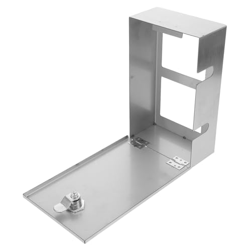 CRILSTYLEO Wasserdichte Abschließbare Steckdosenbox aus Edelstahl mit Schlüsseln Diebstahlschutz Spritzwassergeschützt Kompatibel mit Wandsteckdosen für Outdoor und Öffentliche Bereiche CRILSTYLEO Wasserdichte Abschließbare Steckdosenbox aus Edelstahl mit Schlüsseln Diebstahlschutz Spritzwassergeschützt Kompatibel mit Wandsteckdosen für Outdoor und Öffentliche Bereiche von CRILSTYLEO