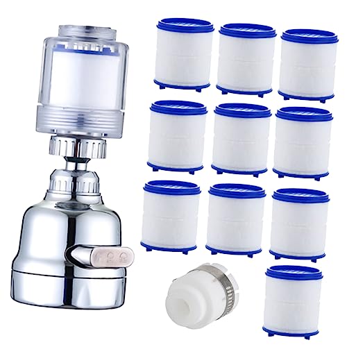 CRILSTYLEO Wasserhahn Filter Set 360° Drehbarer Wasserhahn Filter Mit 3 Wassersparender Küchen Und Badezimmer Wasserhahn Aufsatz 12 Teiliges Set Ideal Für Frisches Trinkwasser Wasserhahn Mit Filter CRILSTYLEO Wasserhahn Filter Set 360° Drehbarer Wasserhahn Filter Mit 3 Wassersparender Küchen Und Badezimmer Wasserhahn Aufsatz 12 Teiliges Set Ideal Für Frisches Trinkwasser Wasserhahn Mit Filter von CRILSTYLEO
