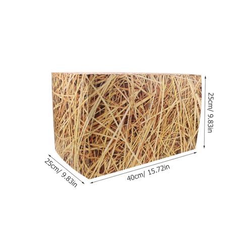 CRILSTYLEO Western Party Deko Großer Haystack Western Box Leicht Tragbar Platzsparend Sichere Cowboy Deko für Garten Herbst Halloween Party CRILSTYLEO Western Party Deko Großer Haystack Western Box Leicht Tragbar Platzsparend Sichere Cowboy Deko für Garten Herbst Halloween Party von CRILSTYLEO