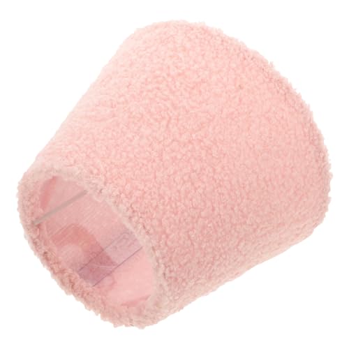 Plüsch-lampenschirm Zylindrischer Lichtschirm Tisch Wandleuchte Lichtschatten Kronleuchter Lampenschirm Bodenlampenschirm Lampenschirm Aus Stoff Grün Deckenleuchte Rosa Metall CRILSTYLEO von CRILSTYLEO