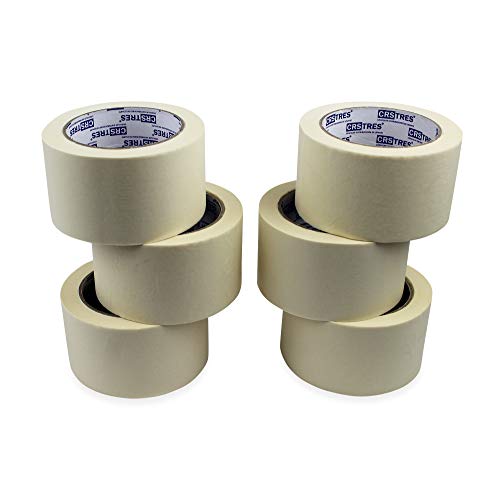 CRINSTON Karo-Klebeband, Farbband, hinterlässt keine Rückstände, hervorragende Haftung, 48 mm x 40 m, 6 Stück CRINSTON Karo-Klebeband, Farbband, hinterlässt keine Rückstände, hervorragende Haftung, 48 mm x 40 m, 6 Stück von CRINSTON