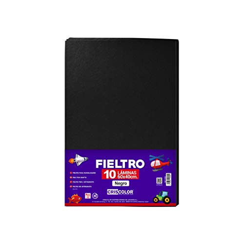 CRISCOLOR 409314, Filz, Schwarz von Criscolor
