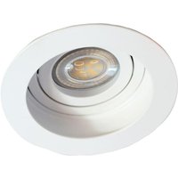 Akrah runder weißer Einbauring 10cm Akrah runder weißer Einbauring 10cm von CRISTAL RECORD LIGHTING