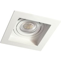 Akrah weißer quadratischer Einbauring 100x100mm von CRISTAL RECORD LIGHTING