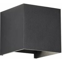 Cristal Record Lighting - smart IP54 Open led 2x5W Anthrazit Wandleuchte von CRISTAL RECORD LIGHTING
