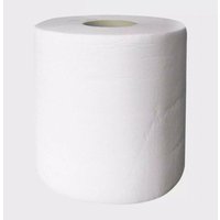 6er-Pack Maxi-Spulen mit zentraler Abrollung CRISTAL HYGIENE weiß 2-lagig geprägt Ecolabel - P1540000 von CRISTAL