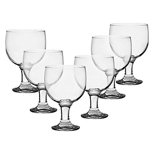 6 x Eisschale Set Dessertschale Eisbecher Glas Florida transparent 750ml Gelato Vero von CRISTALICA