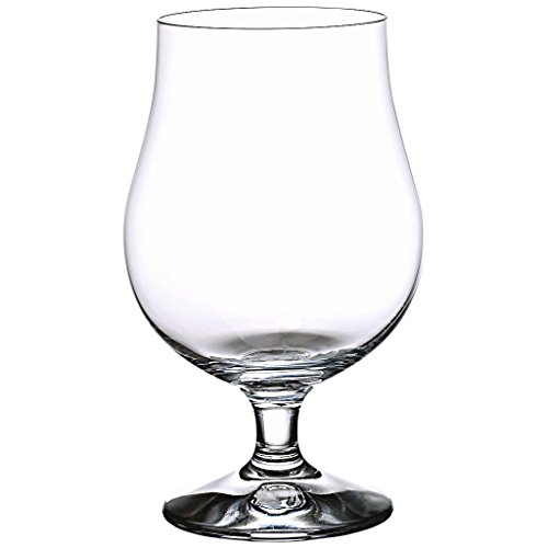 CRISTALICA Bierglas Biertulpe Pilsglas Münster 0,3 Liter H 14 cm Glas von CRISTALICA