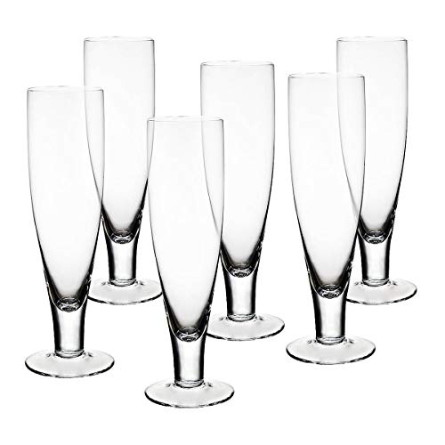 CRISTALICA Bierglas Torgau 6er-Set 350ml für helle Pilsbierer transparent Glas von CRISTALICA