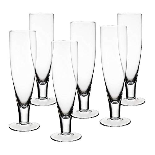 CRISTALICA Bierglas Torgau 6er-Set 350ml für helle Pilsbierer transparent Glas von CRISTALICA